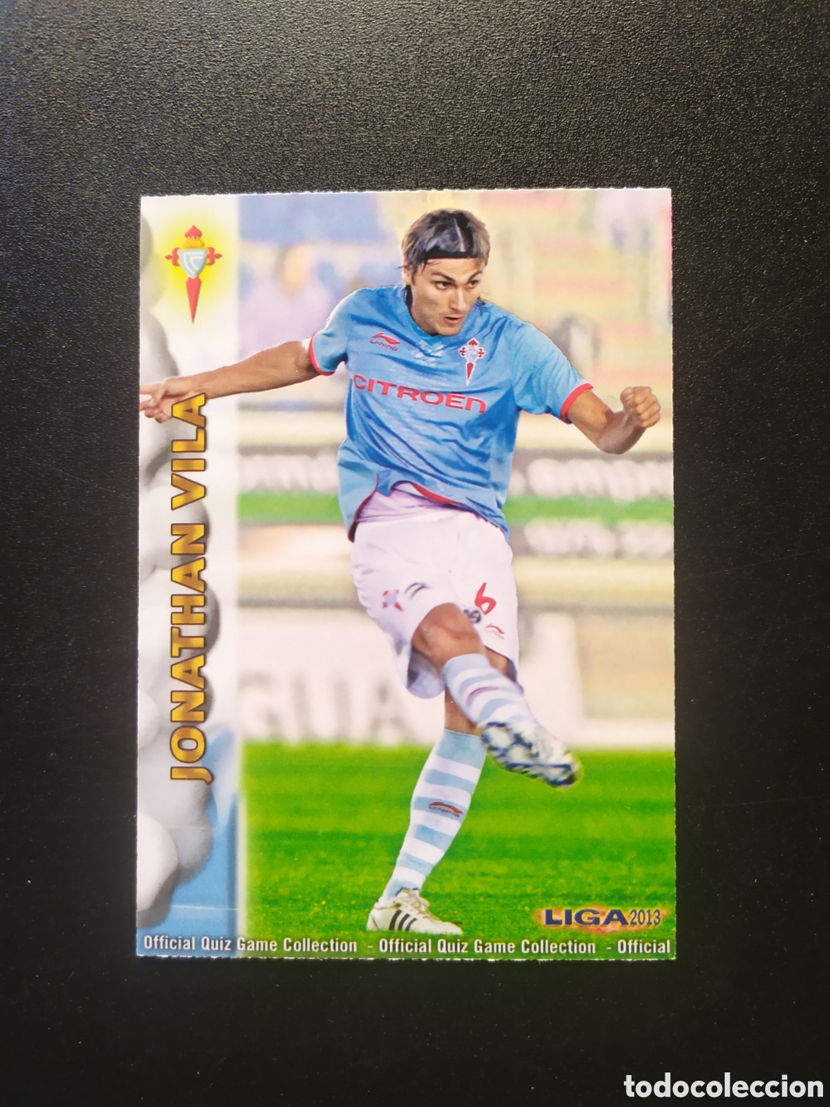 Cromos de F&uacute;tbol: Mundicromo fichas Liga 2012 2013 12 13 Jonathan Vila n&deg; 498 Celta Vigo