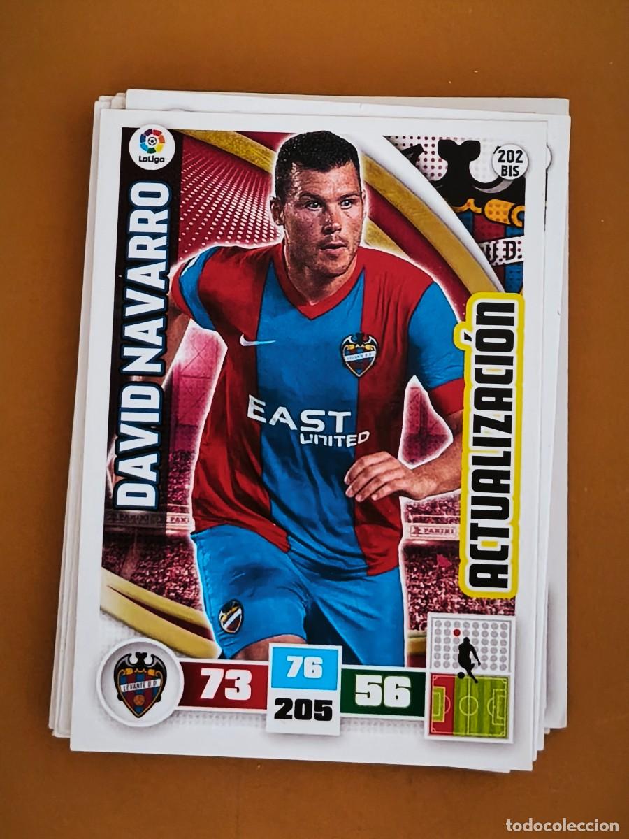 Figurine di Calcio: david navarro, adrenalyn 2015 16 actualizacion