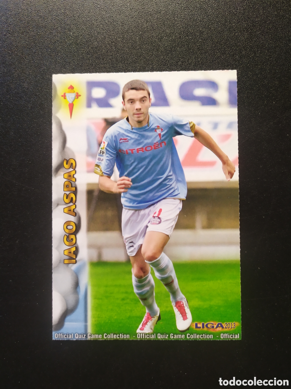 Cromos de F&uacute;tbol: Mundicromo fichas Liga 2012 2013 12 13 Iago Aspas n&deg; 507 Celta Vigo