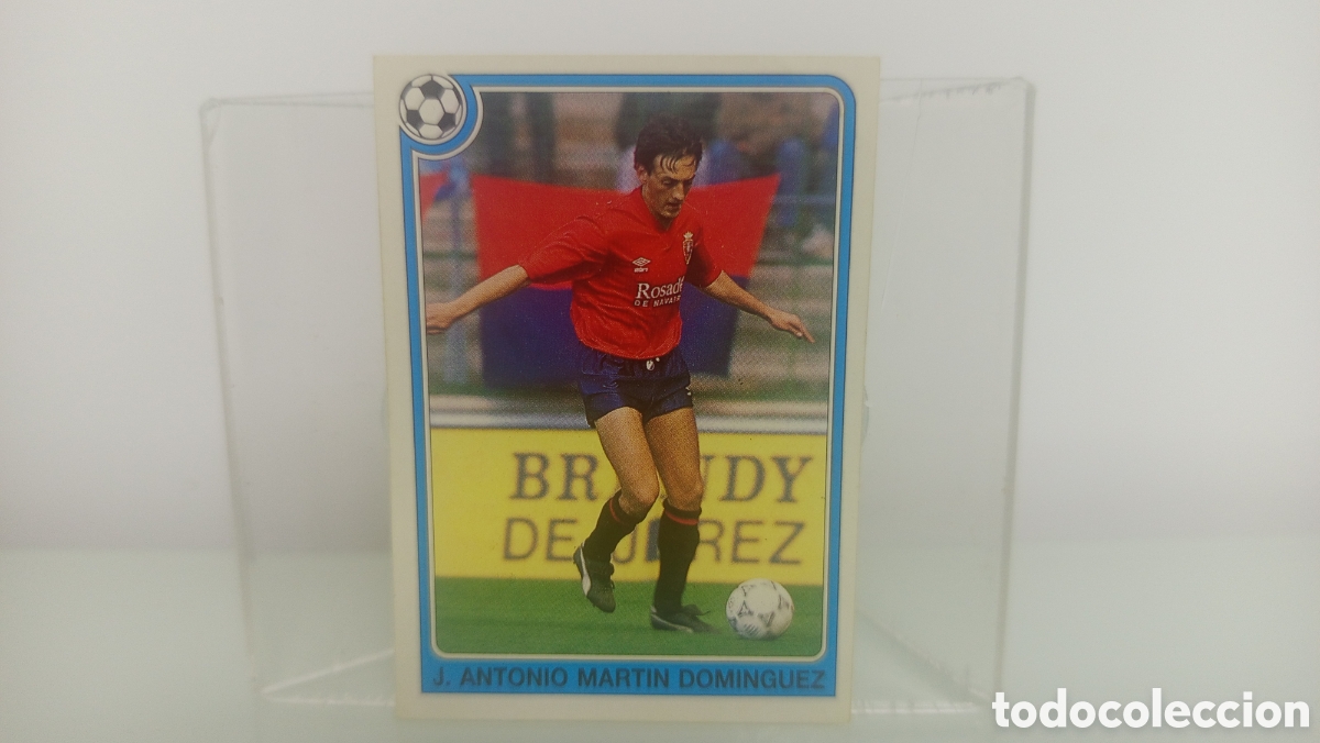 Cromos de F&uacute;tbol: ❇️ CROMO STICKER ⚽ MART&Iacute;N DOM&Iacute;NGUEZ OSASUNA 125 92 93 1992 1993 ESTRELLAS DE LA LIGA SIN PEGAR ❇️