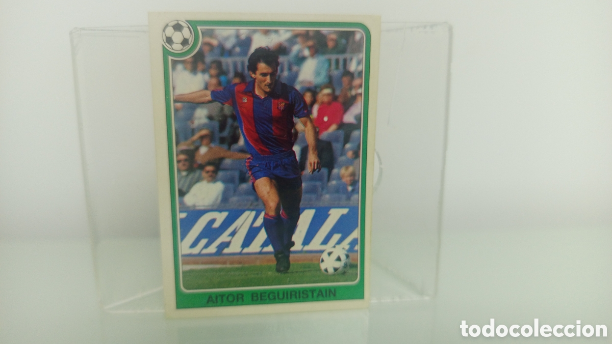 Cromos de F&uacute;tbol: ❇️ CROMO STICKER ⚽ BEGUIRISTAIN BARCELONA 147 92 93 1992 1993 ESTRELLAS DE LA LIGA SIN PEGAR ❇️
