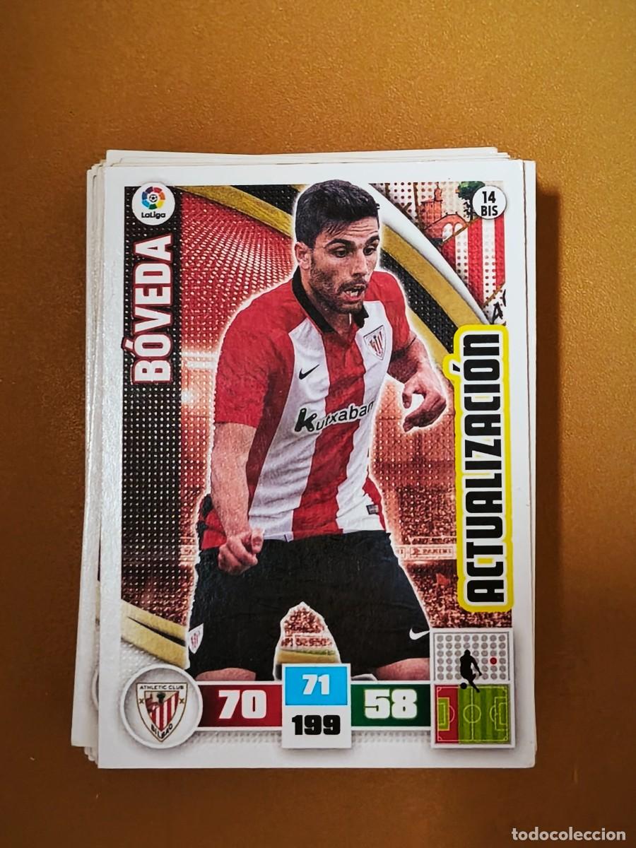 Fu&szlig;ball-Sticker: boveda, adrenalyn 2015 16 actualizacion