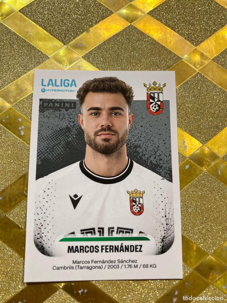 Cromos de f&uacute;tbol: CROMO DE FUTBOL NUMERO 134 A MARCOS FERNANDEZ CEUTA LIGA HYPERMOTION 2025 2026 PANINI !