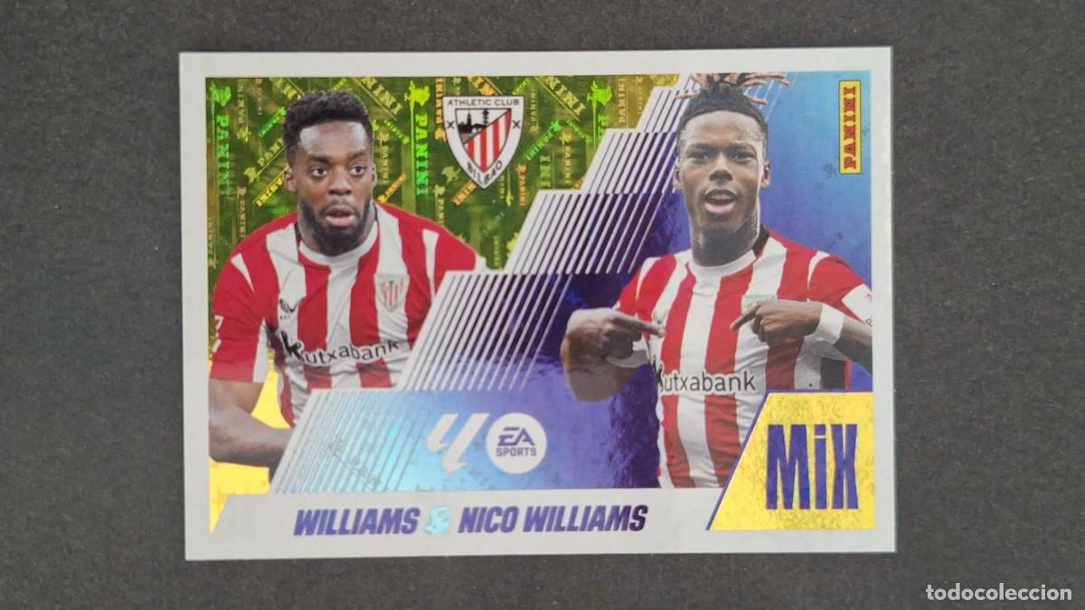 Figurine di Calcio: L2 WILLIAMS - NICO WILLIAMS ATHLETIC DE BILBAO MIX LIGA ESTE 2025 2026 25 26 NUNCA PEGADO SIN PEGAR