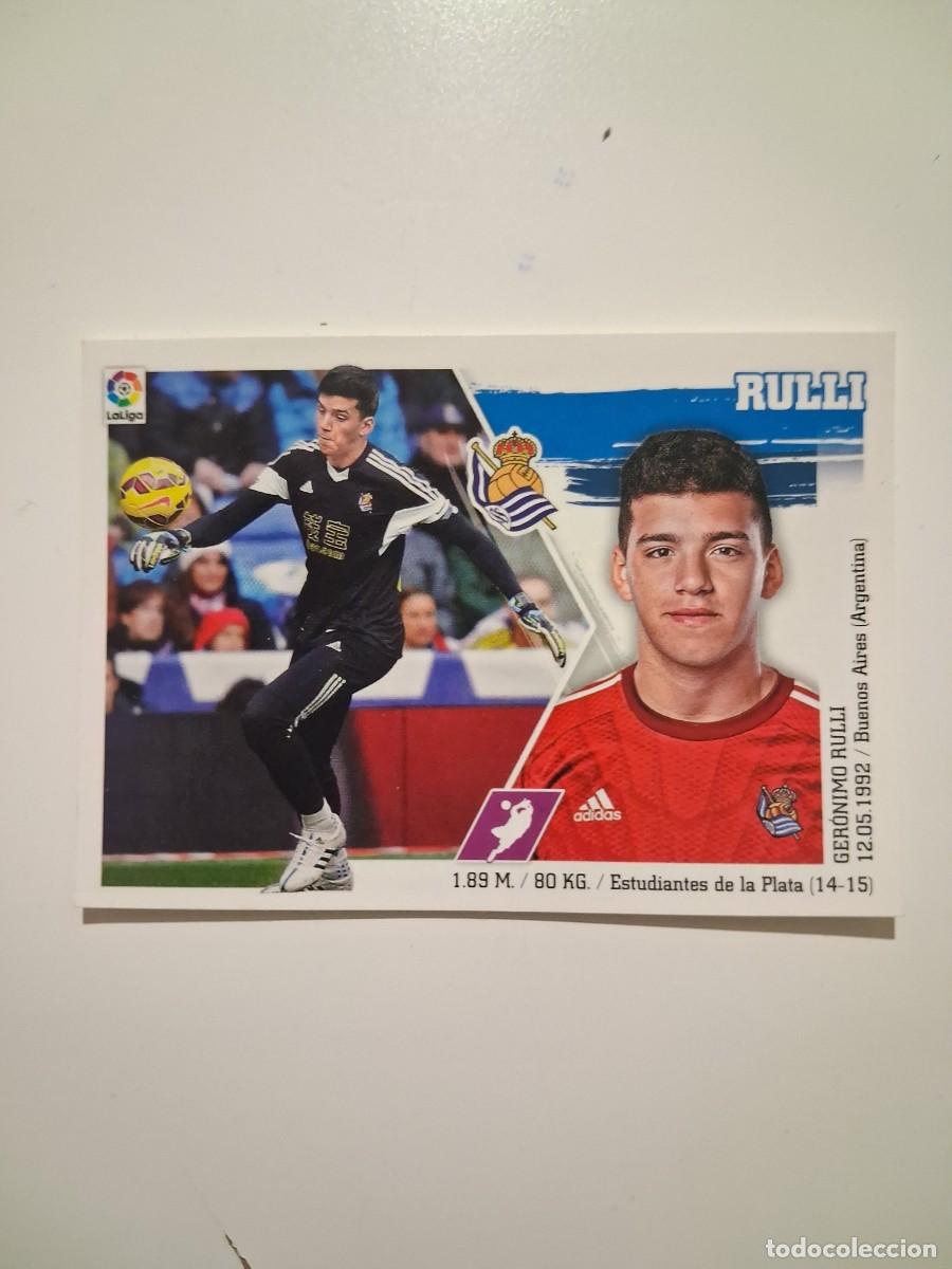 Cartes &agrave; collectionner de Football: Liga 2015 2016 15/16 Ediciones Este Sin Pegar Real Sociedad 3 Rulli