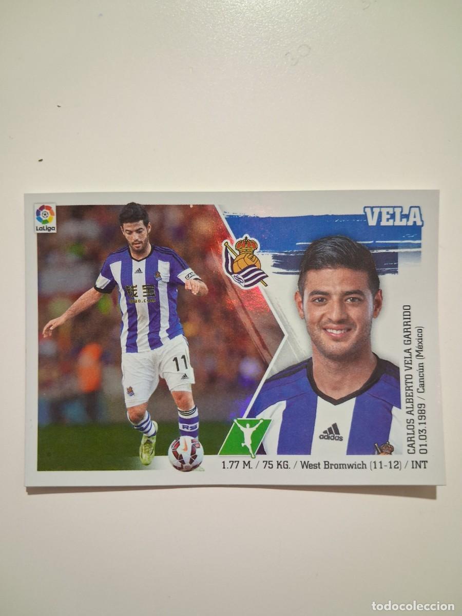 Cromos de Futebol: Liga 2015 2016 15/16 Ediciones Este Sin Pegar Real Sociedad 18 Vela