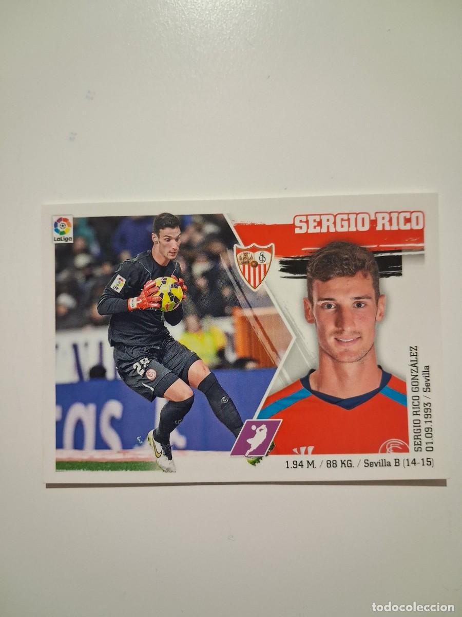 Fu&szlig;ball-Sticker: Liga 2015 2016 15/16 Ediciones Este Sin Pegar Sevilla FC 3 Sergio Rico