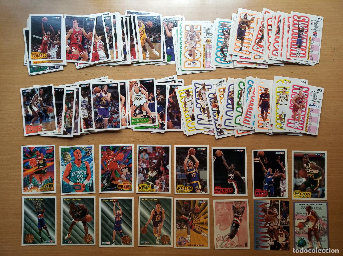 Cromos de F&uacute;tbol: LOTE 150 CROMOS SIN REPETIR FLEER BASKETBALL NBA &reg; 1993 1994 93 94 BALONCESTO TRADING CARD TARJETA