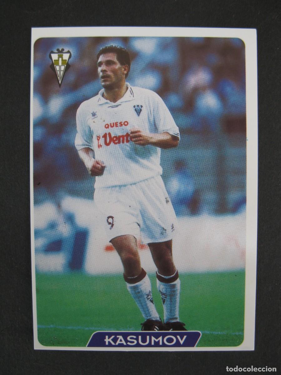 Figurine di Calcio: KASUMOV (S.D. ALBACETE) - CARD N&ordm; 304 - LAS FICHAS DE LA LIGA 95-96 - MUNDICROMO.