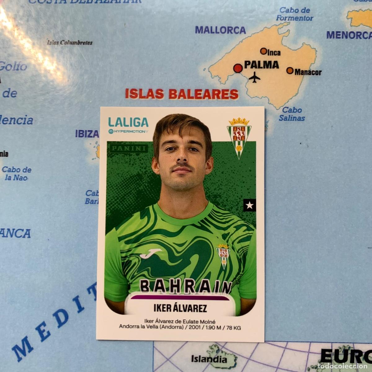 Cartes &agrave; collectionner de Football: Iker &Aacute;lvarez n&uacute;mero 138 del C&oacute;rdoba cromo liga Hypermotion 25-26 2025-2026