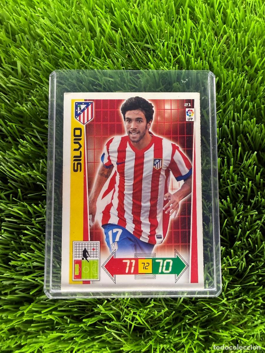 Cartes &agrave; collectionner de Football: N&ordm; 21 S&iacute;lvio Atl&eacute;tico de Madrid Adrenalyn XL 12 13