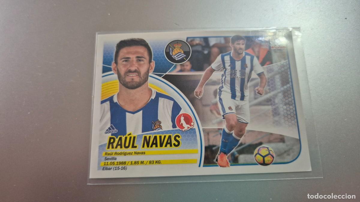 Cromos de F&uacute;tbol: LIGA EDICIONES ESTE 2016 2017 MERCADO DE INVIERNO + ACTUALIZACION N&ordm; 31 RAUL NAVAS