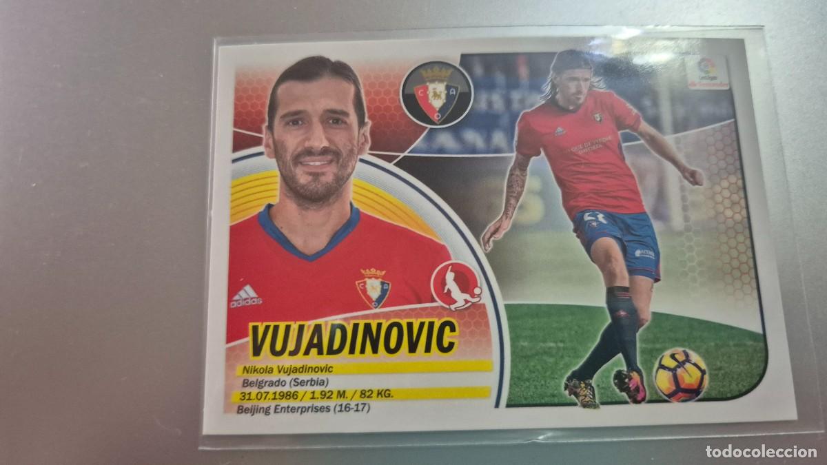 Cromos de F&uacute;tbol: LIGA EDICIONES ESTE 2016 2017 MERCADO DE INVIERNO + ACTUALIZACION N&ordm; 30 VUJADINOVIC