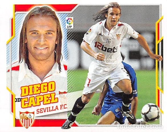 Figurine di Calcio: EDICIONES ESTE 10/11 2010/2011 #13 DIEGO CAPEL (SEVILLA F.C.) SIN PEGAR