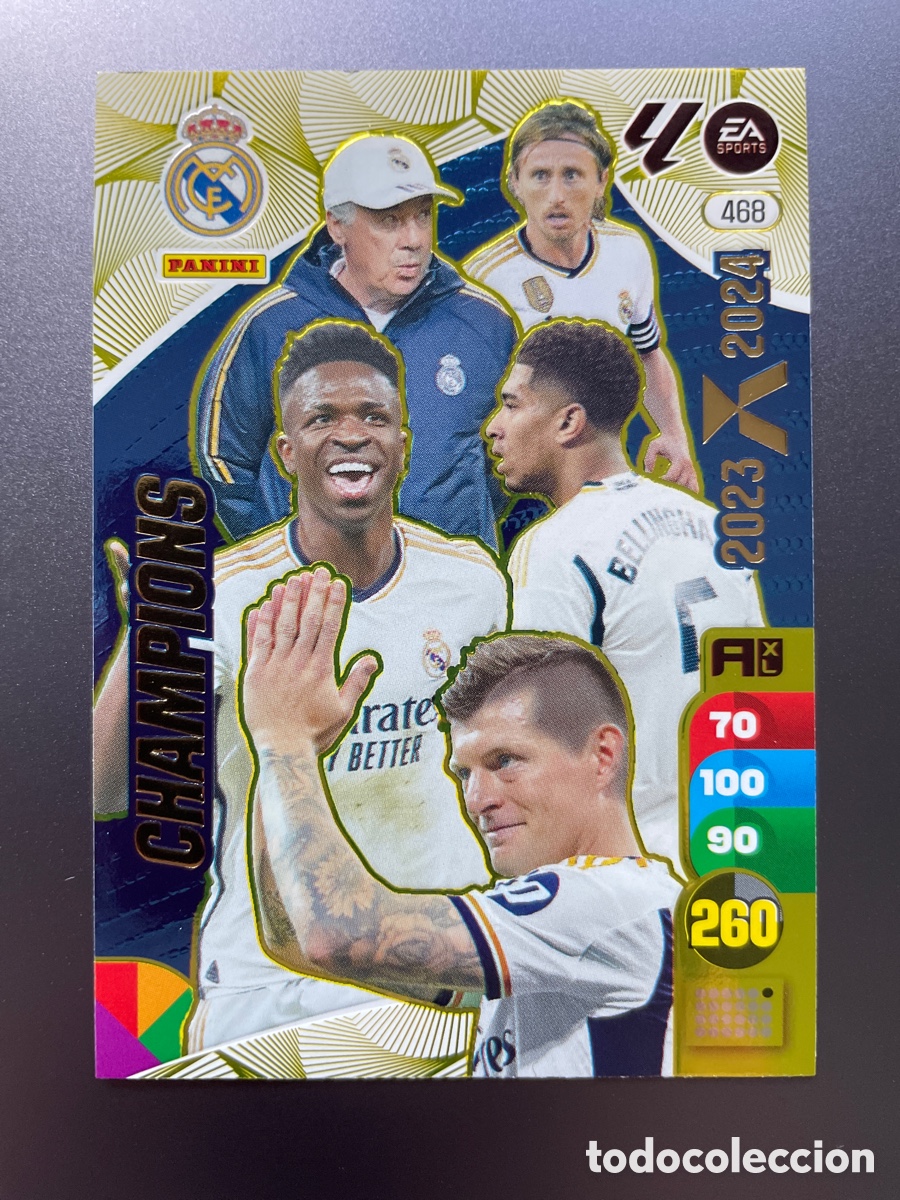 Cromos de F&uacute;tbol: Champions 468 Adrenalyn XL Panini 2024-25 Real Madrid