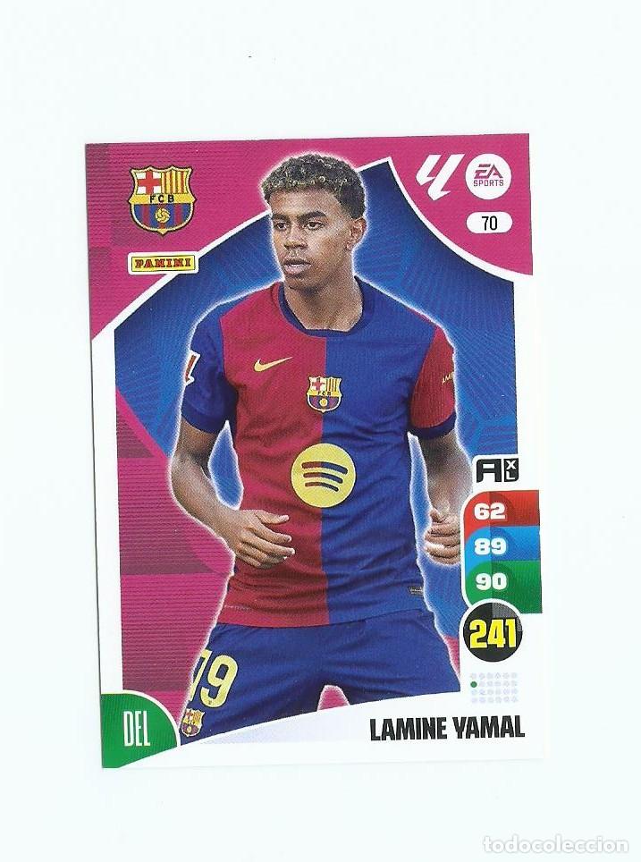 Figurine di Calcio: ADRENALYN 2024/2025 70 LAMINE BARCELONA NUEVO PERFECTO