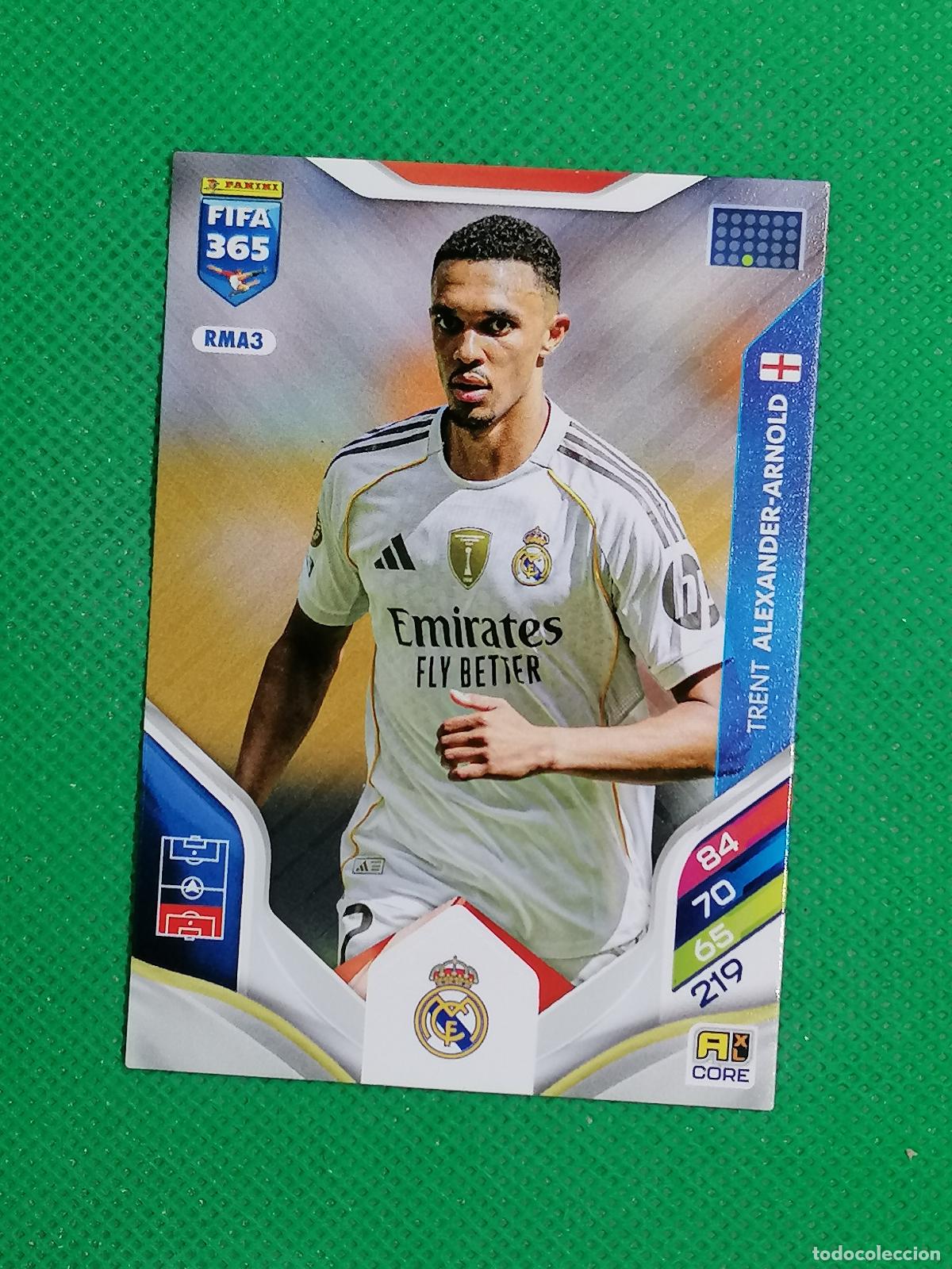 Figurine di Calcio: RMA3 TRENT ALEXANDER ARNOLD REAL MADRID ⚽ PANINI ADRENALYN FIFA 365 2025 2026 25 26 ⚽