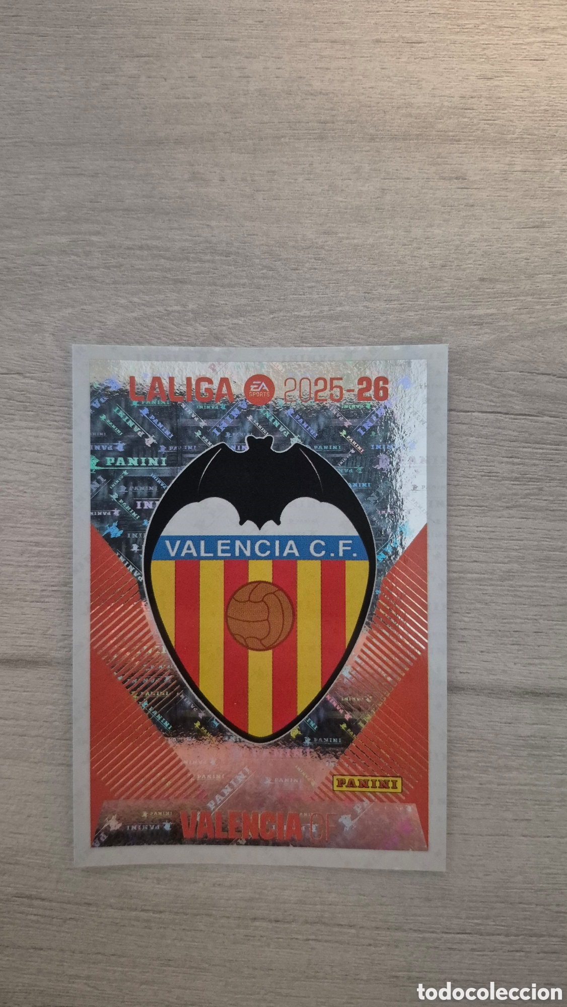 Figurine di Calcio: N&deg;1 Escudo Valencia Liga Este 25/26
