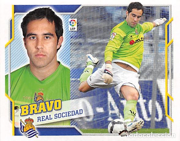 Fu&szlig;ball-Sticker: EDICIONES ESTE 10/11 2010/2011 #1 BRAVO (REAL SOCIEDAD) SIN PEGAR