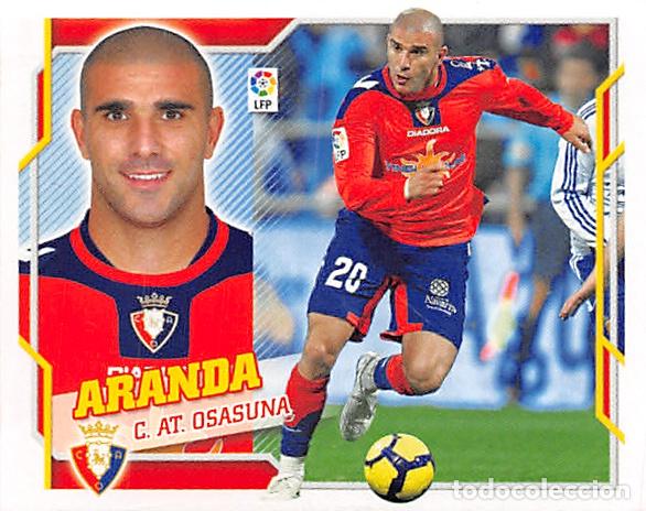 Figurine di Calcio: EDICIONES ESTE 10/11 2010/2011 #16 ARANDA (C.A. OSASUNA) SIN PEGAR
