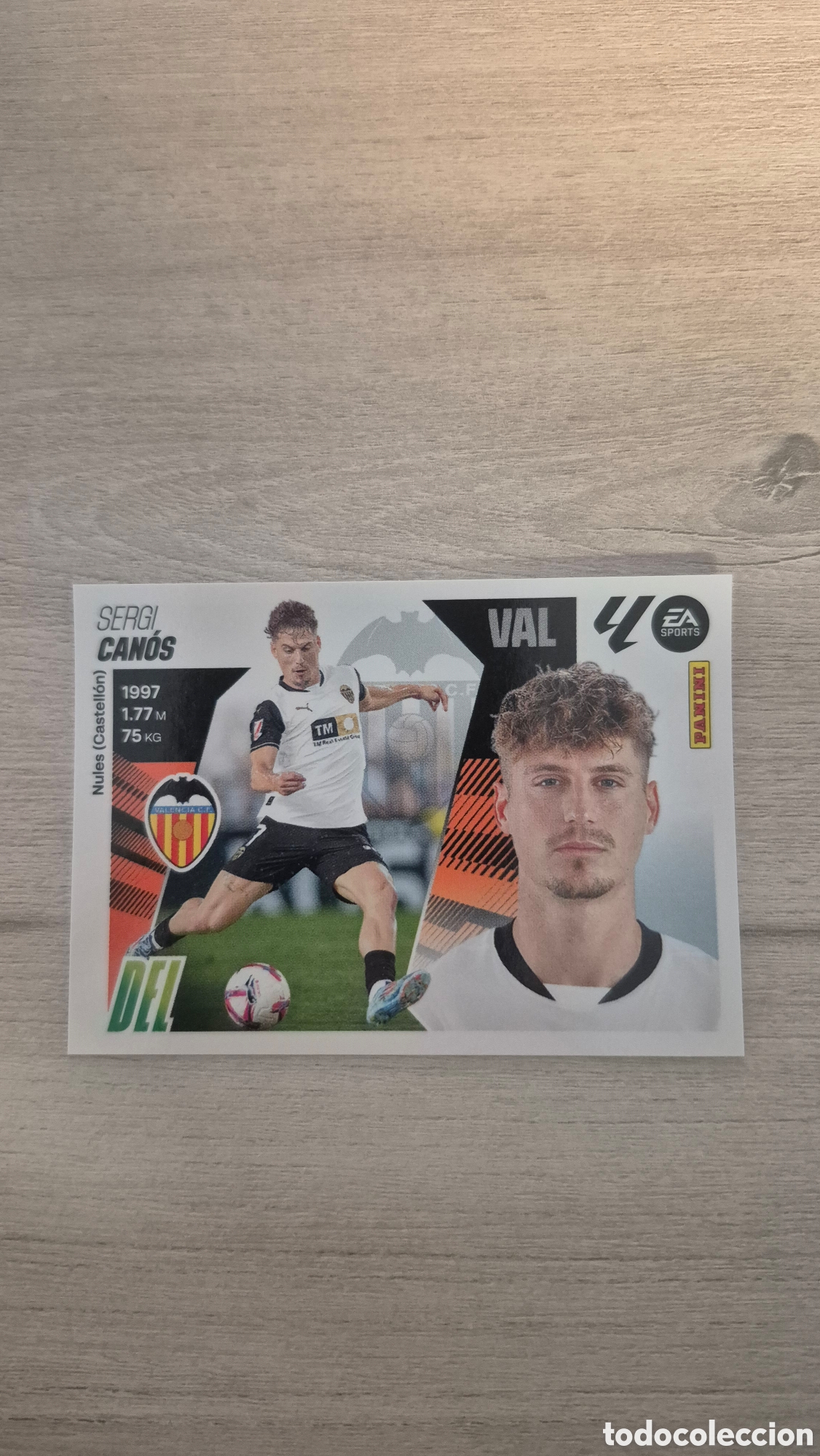 Figurine di Calcio: N&deg;17 Valencia Canos Liga Este 25/26
