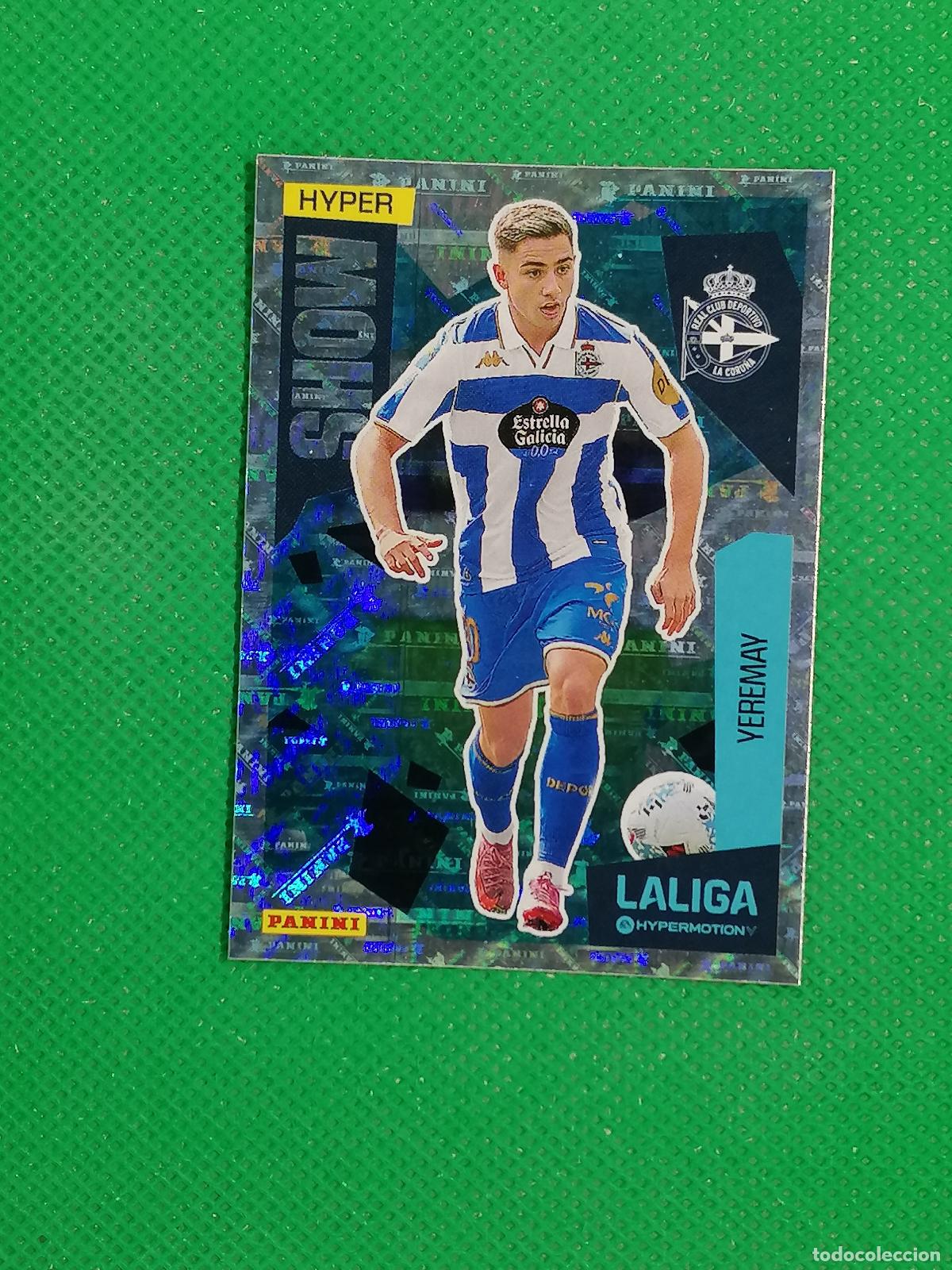 Cromos de F&uacute;tbol: 437 YEREMAY DEPORTIVO HYPER SHOW ⚽ PANINI LIGA HYPERMOTION 25 26 2025 2026 ⚽