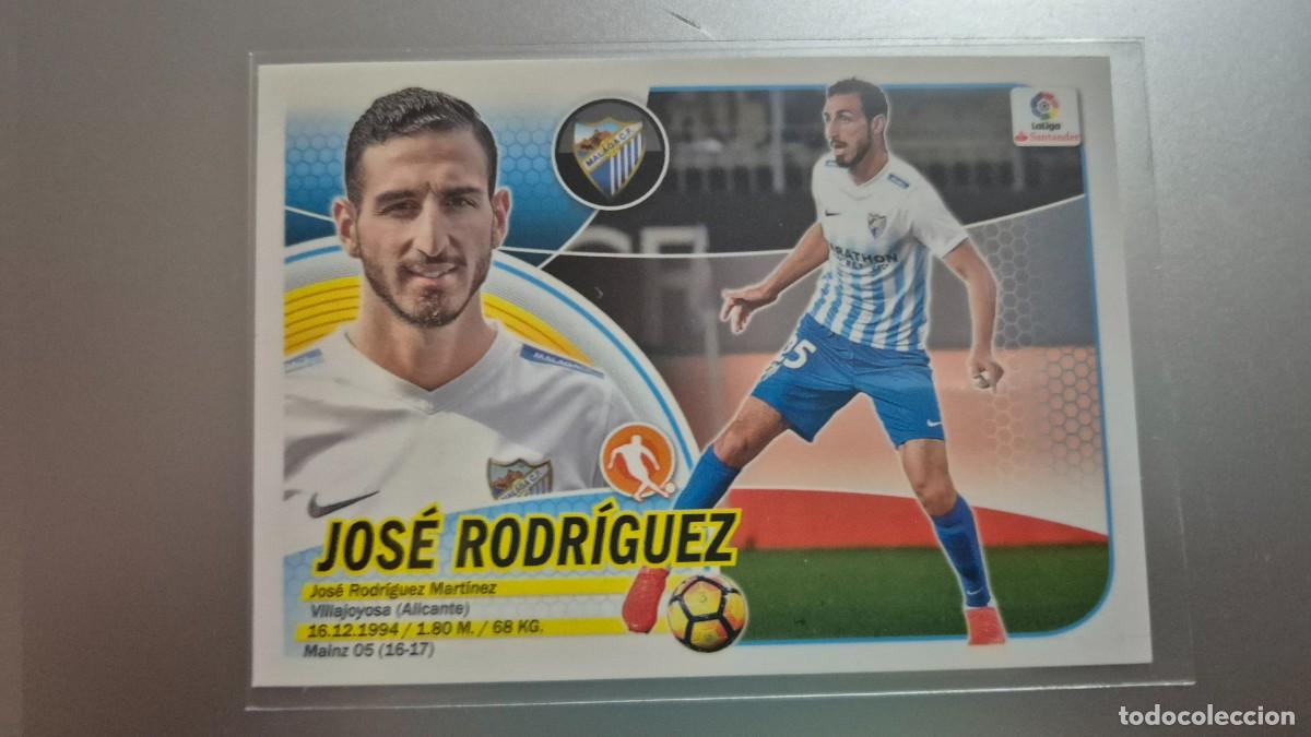 Cromos de F&uacute;tbol: LIGA EDICIONES ESTE 2016 2017 MERCADO DE INVIERNO + ACTUALIZACION N&ordm; 27 JOSE RODRIGUEZ
