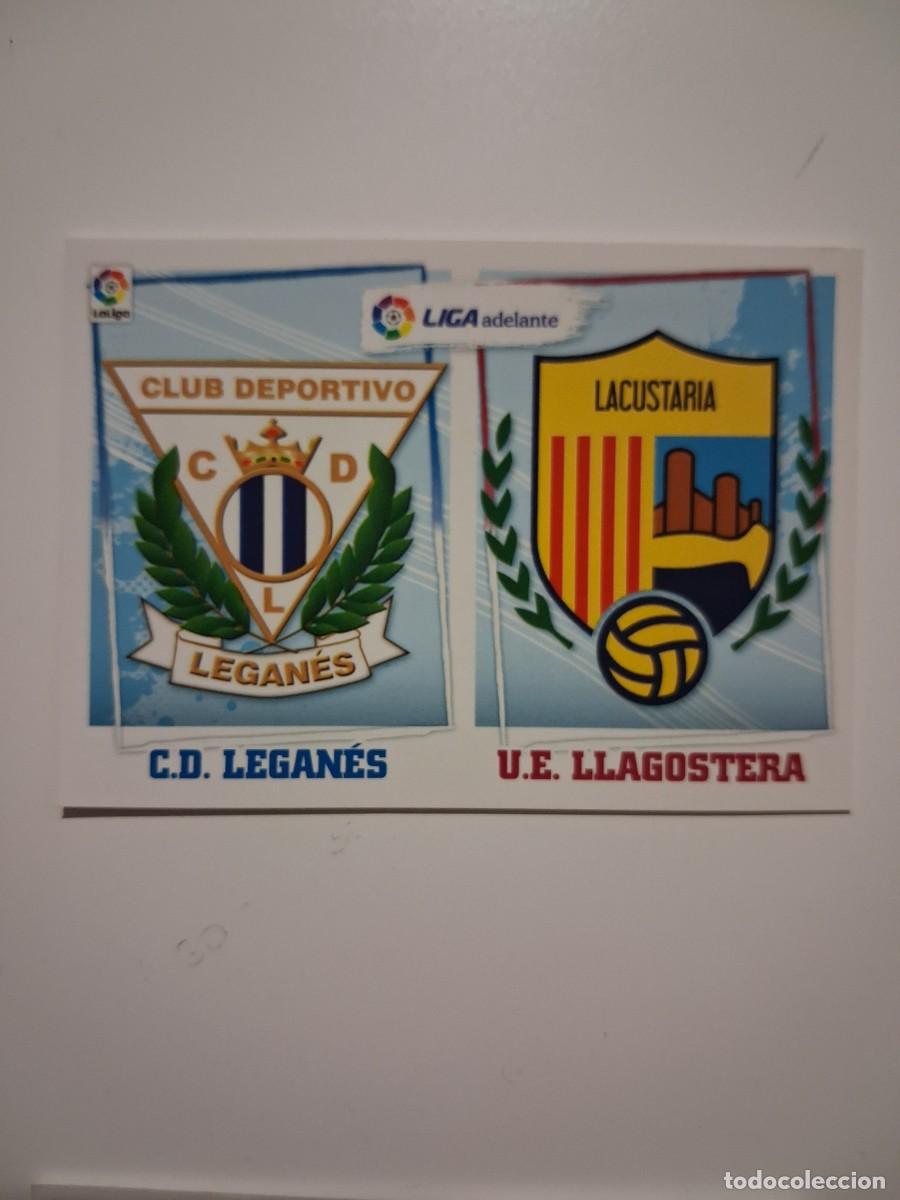 Figurine di Calcio: Liga 2015 2016 15/16 Ediciones Este Sin Pegar Escudos Liga Adelante 6 CD Leganes UE Llagostera