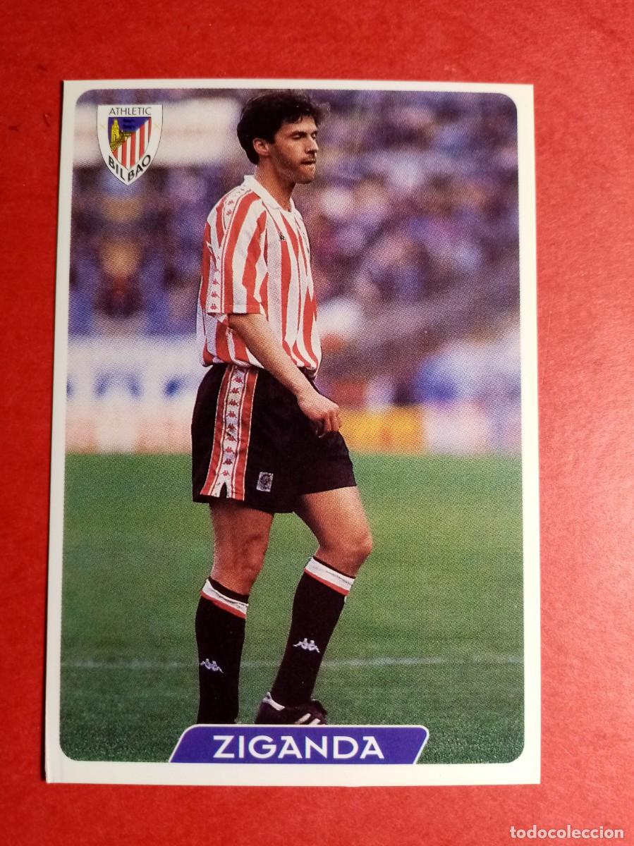 Figurine di Calcio: N&ordm; 142 ZIGANDA, ATH C BILBAO, FICHAS 1995 1996, 95 96, MUNDICROMO