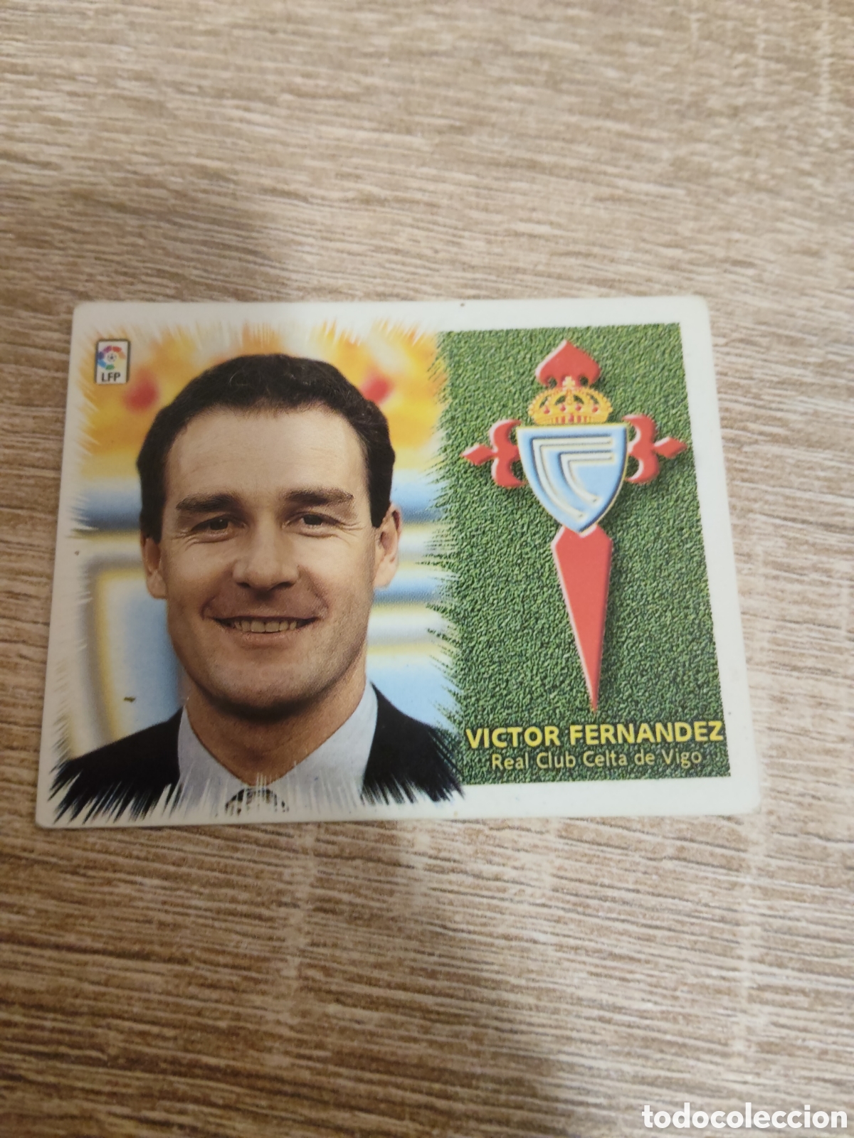 Cromos de F&uacute;tbol: V&iacute;ctor Fern&aacute;ndez Celta de Vigo liga 1999 2000 99 00 ediciones este