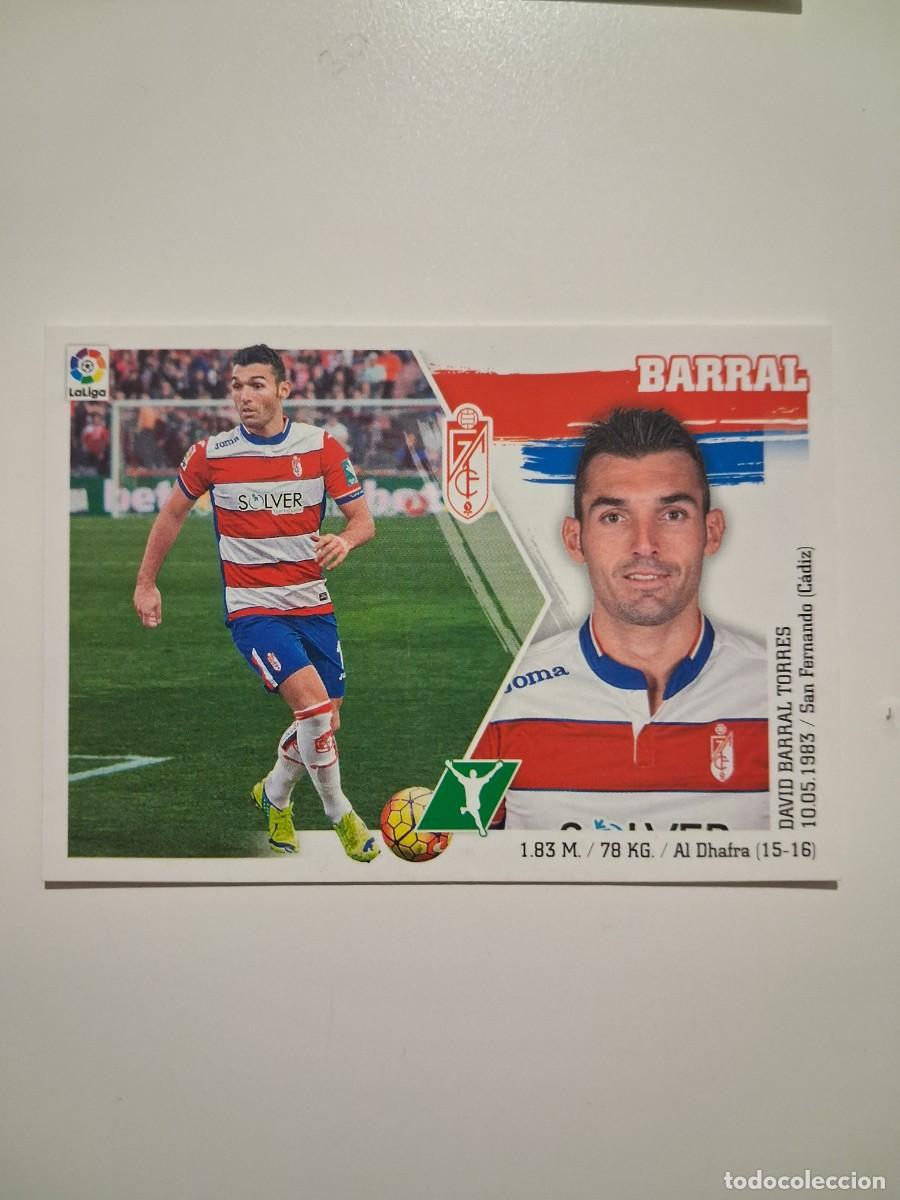 Figurine di Calcio: Liga 2015 2016 Ediciones Este Sin Pegar Mercado de invierno 17 Barral Granada CF