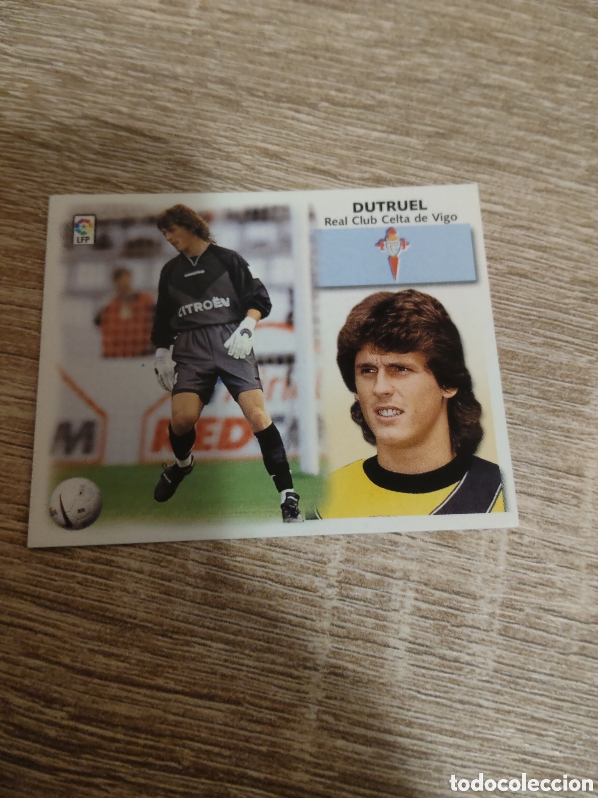 Cromos de F&uacute;tbol: Dutruel Celta de Vigo liga 1999 2000 99 00 ediciones este