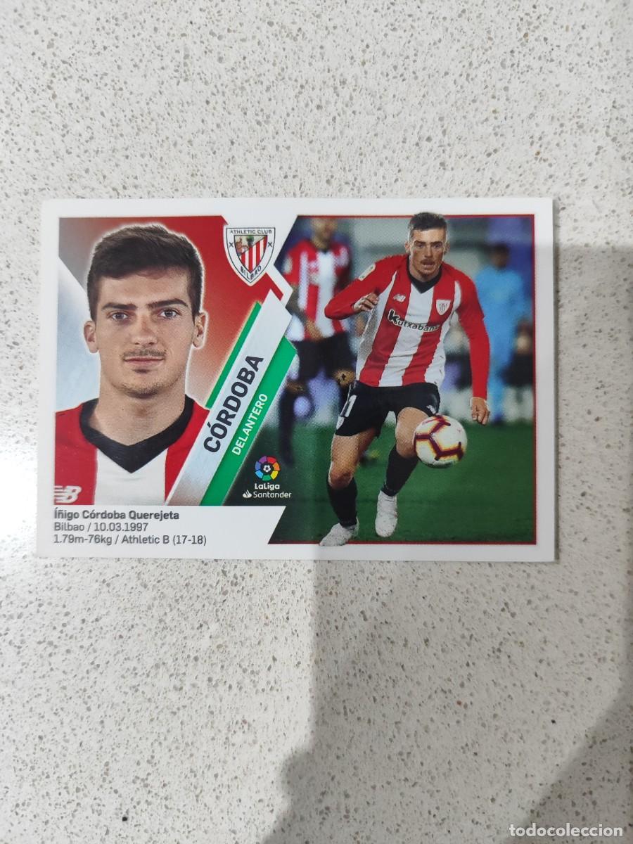 Cromos de F&uacute;tbol: CROMO N&Uacute;MERO 15 C&Oacute;RDOBA ATHLETIC CLUB DE BILBAO. LIGA ESTE 19/20.