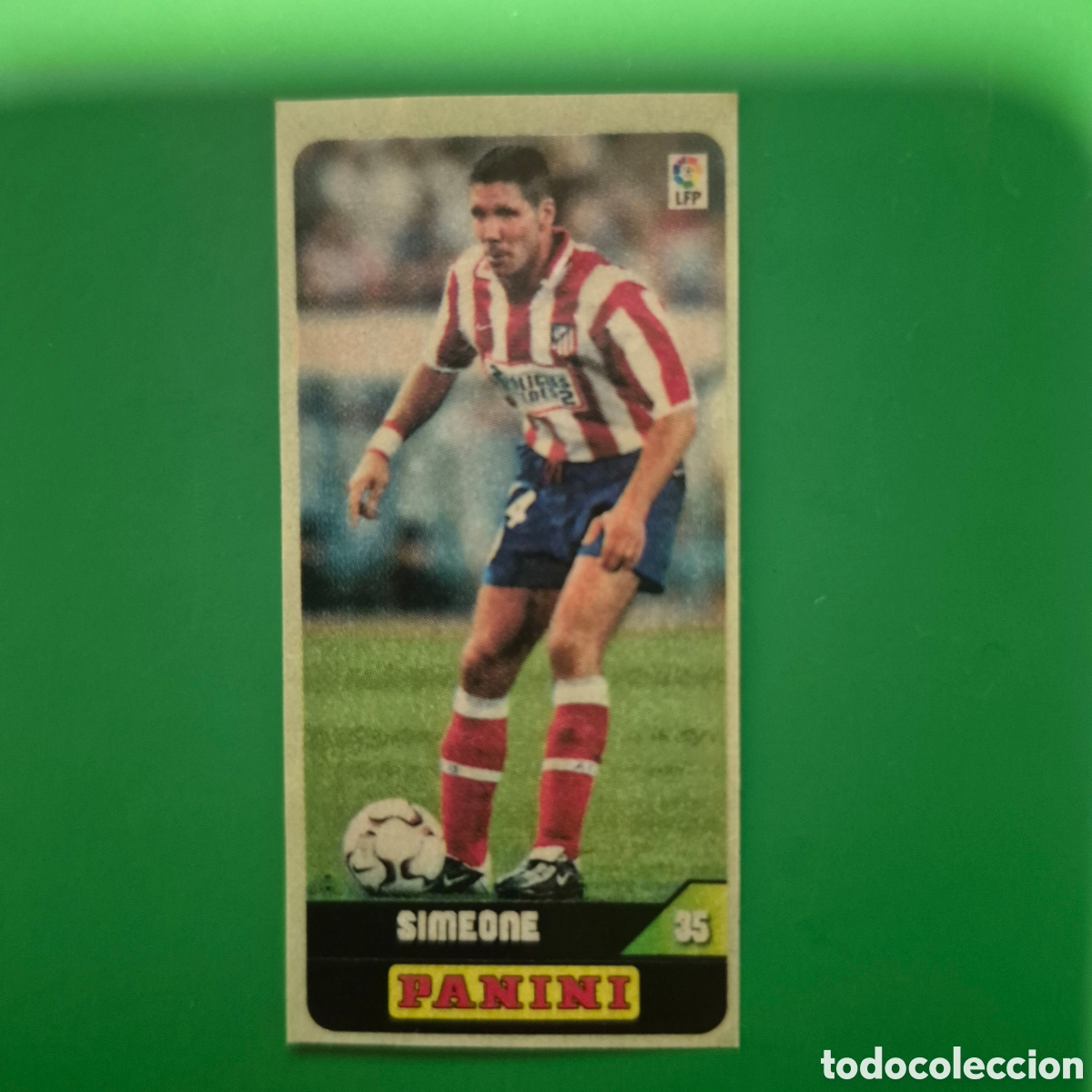 Cromos de f&uacute;tbol: CROMO n&ordm; 35 SIMEONE ATL&Eacute;TICO DE MADRID LIGA CRACKS 2004 COLECCI&Oacute;N DE BOLSILLO. Nuevo.