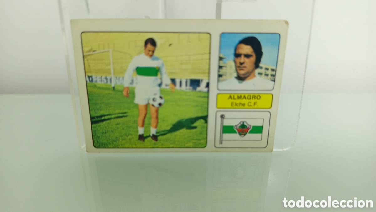 Cromos de F&uacute;tbol: ❇️ CROMO STICKER ⚽ ALMAGRO ELCHE 1973 1974 73 74 FHER SIN PEGAR ❇️