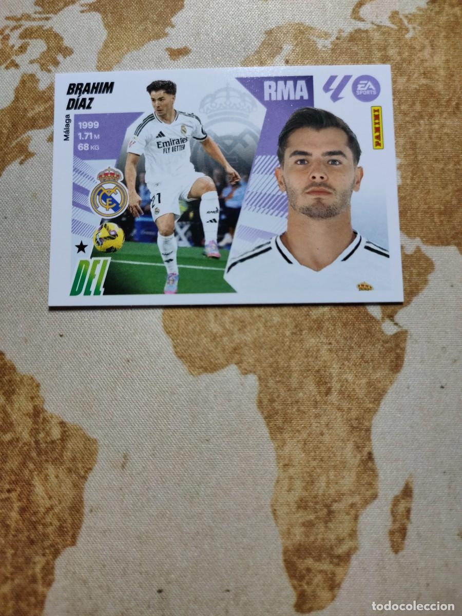 Fu&szlig;ball-Sticker: Liga Este Real Madrid 17 A BRAHIM D&Iacute;AZ 2025-26 25 26