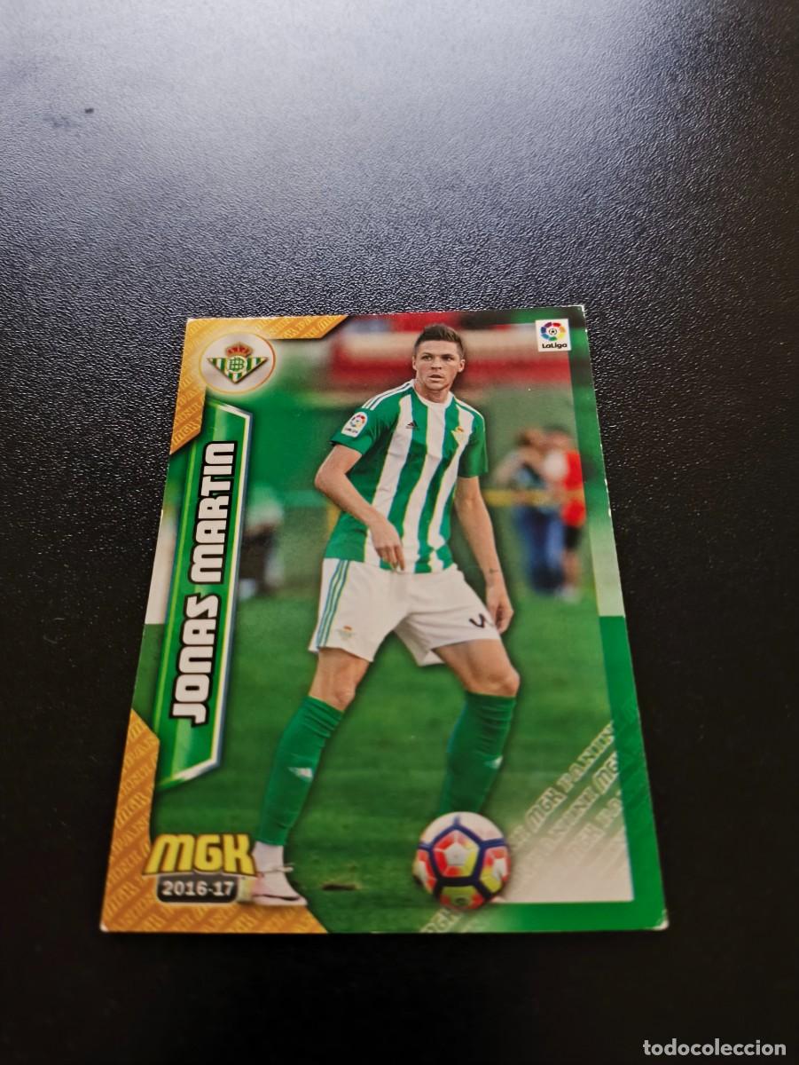 Fu&szlig;ball-Sticker: 119 JONAS MARTIN REAL BETIS PANINI LIGA MEGACRACKS 2016 2017 16 17 NO ESTE ADRENALYN