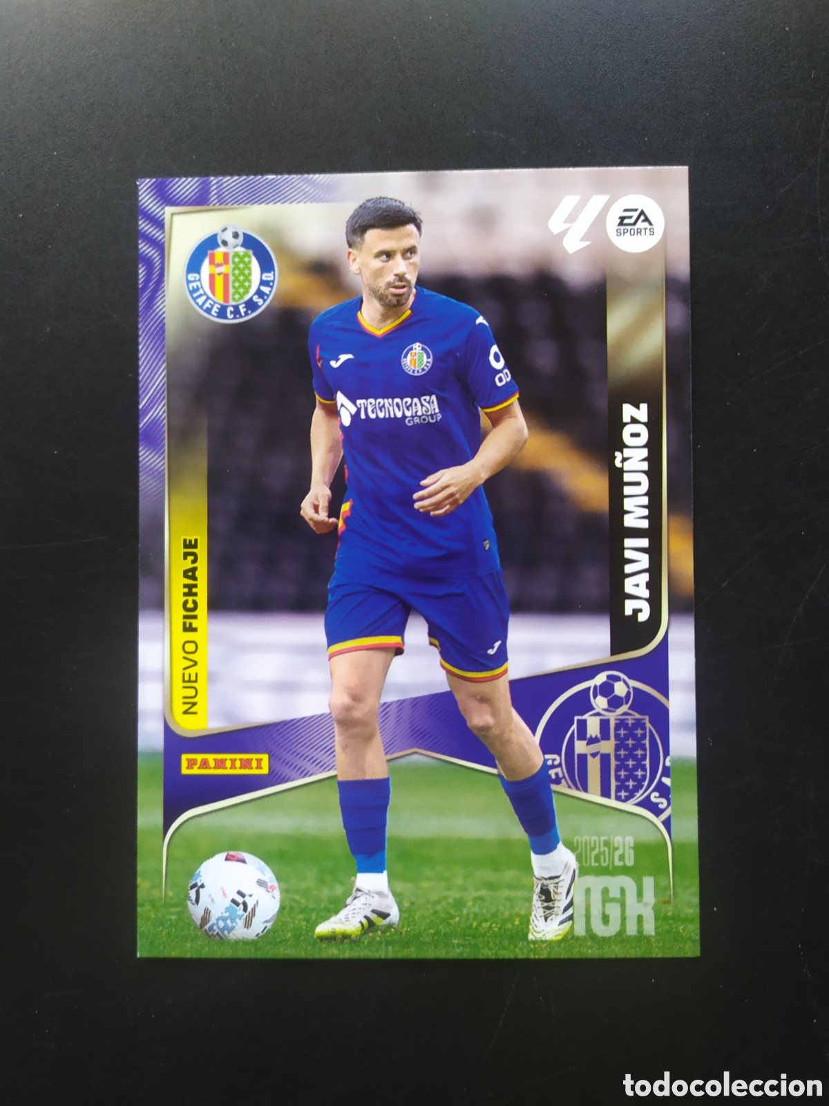 Football Stickers: Megacracks 2025 2026 25 26 panini Javi Mu&ntilde;oz fichaje n&deg; 454 Getafe