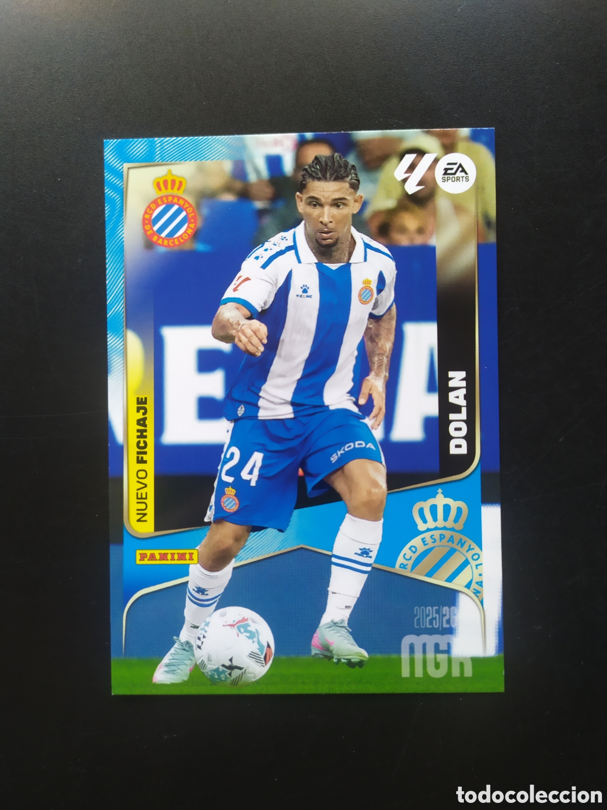 Football Stickers: Megacracks 2025 2026 25 26 panini Dolan fichaje n&deg; 465 Espanyol