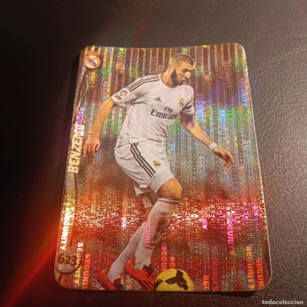 Cromos de F&uacute;tbol: BENZEMA � REAL MADRID � 623 - TOP 2015 � SECURITY � MUNDICROMO 2015 14 15