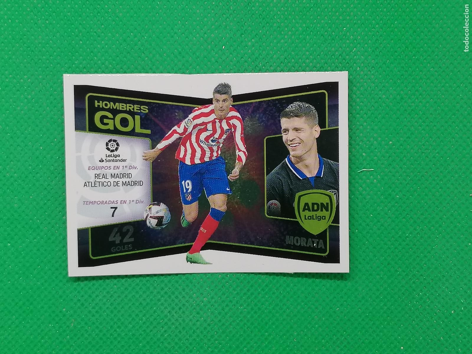 Cromos de F&uacute;tbol: 20 BIS 20BIS MORATA ATLETICO DE MADRID HOMBRES GOL ⚽ PANINI LIGA ESTE 22 23 2022 2023 ⚽