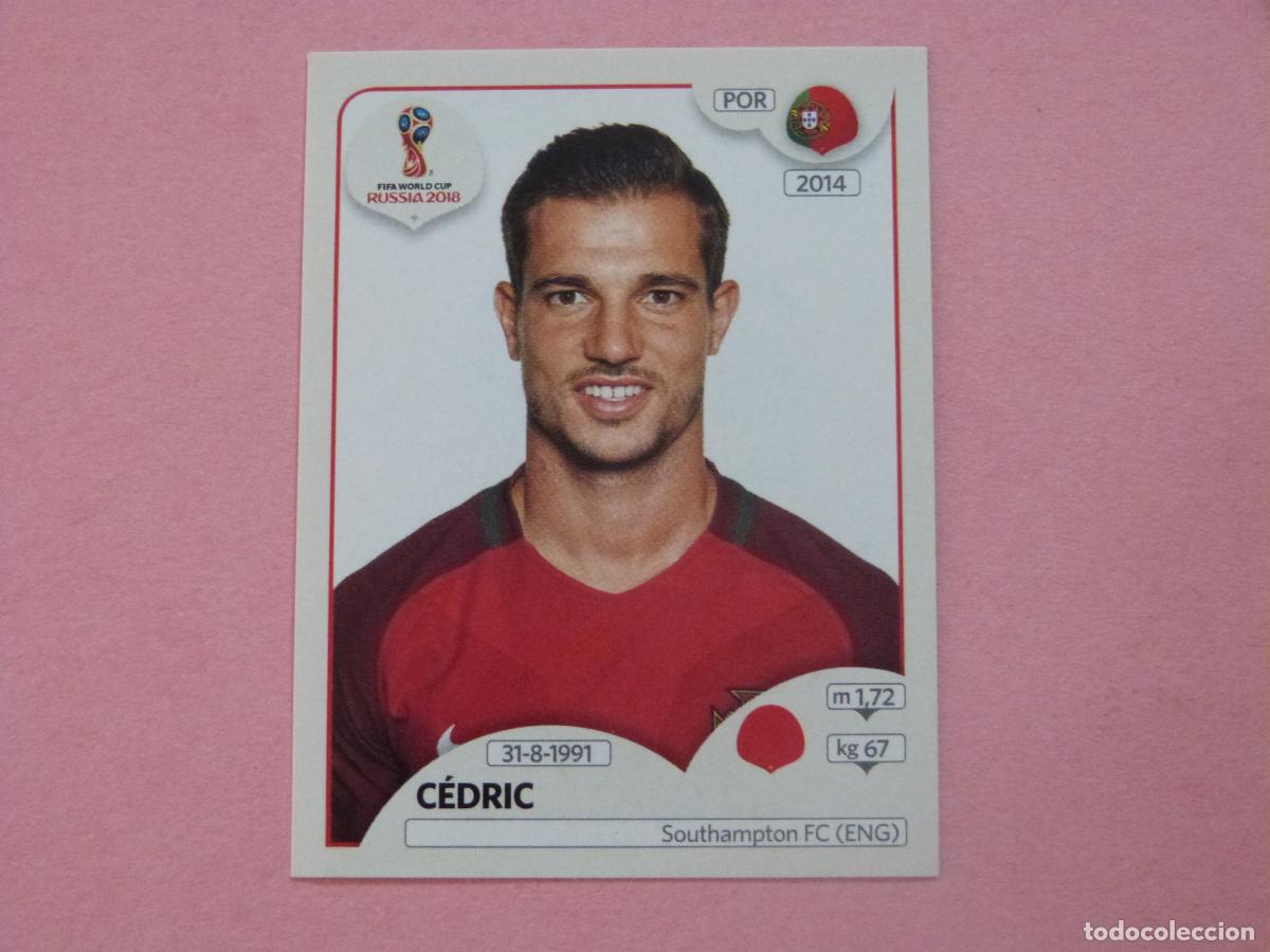 Cromos de F&uacute;tbol: CROMO FUTBOL CEDRIC PORTUGAL SIN PEGAR N&ordm; 119 MUNDIAL RUSIA 2018 PANINI