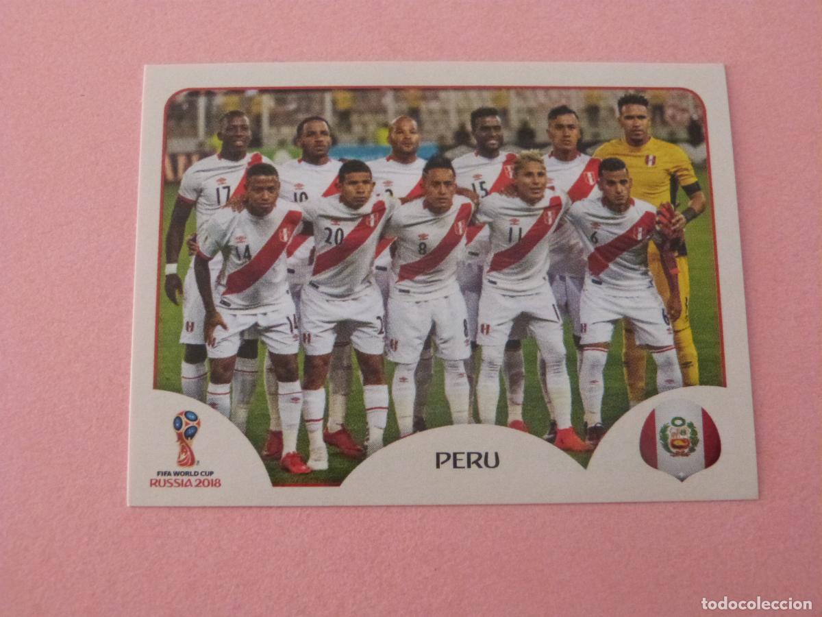 Cromos de f&uacute;tbol: CROMO FUTBOL SELECCION PERU SIN PEGAR N&ordm; 233 MUNDIAL RUSIA 2018 PANINI