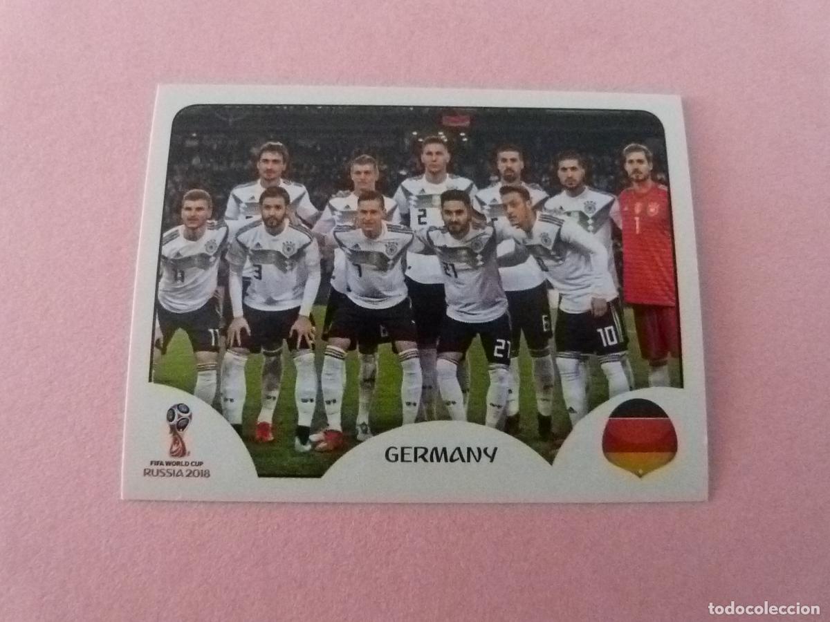 Cromos de F&uacute;tbol: CROMO FUTBOL SELECCION ALEMANIA SIN PEGAR N&ordm; 433 MUNDIAL RUSIA 2018 PANINI