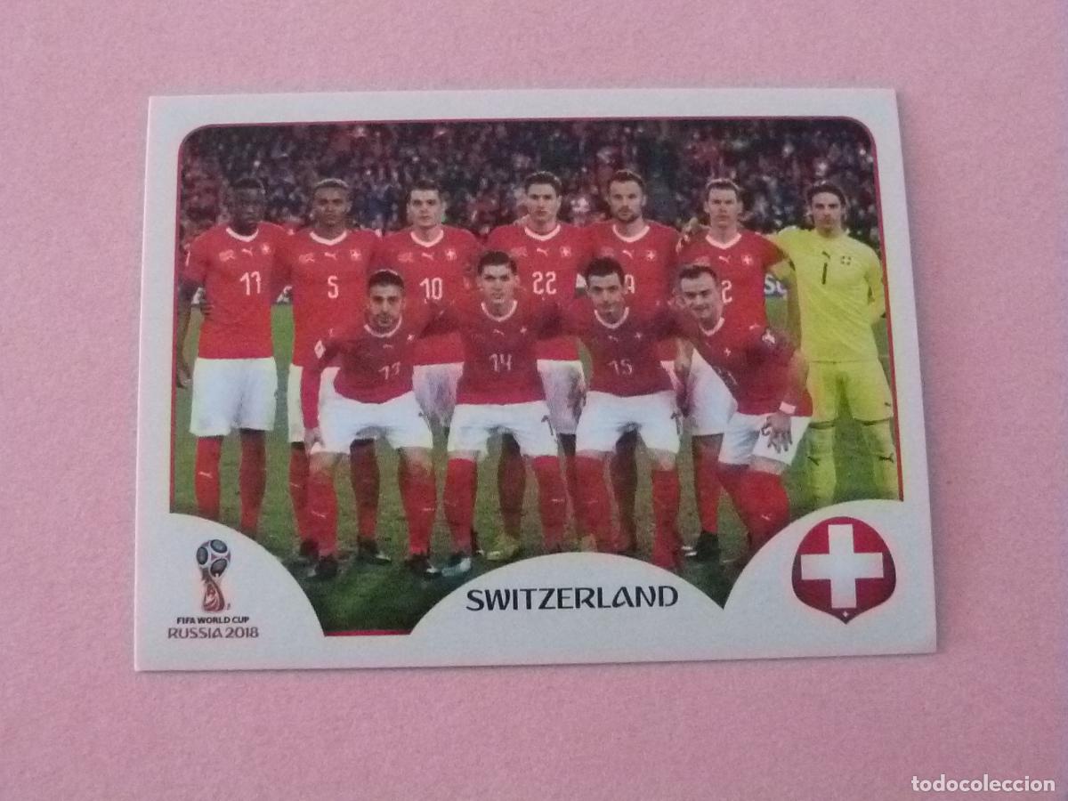 Cromos de F&uacute;tbol: CROMO FUTBOL SELECCION SUIZA SIN PEGAR N&ordm; 373 MUNDIAL RUSIA 2018 PANINI