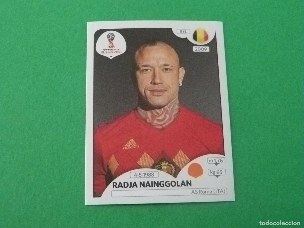 Cromos de F&uacute;tbol: CROMO FUTBOL RADJA NAINGGOLAN BELGICA SIN PEGAR N&ordm; 521 MUNDIAL RUSIA 2018 PANINI