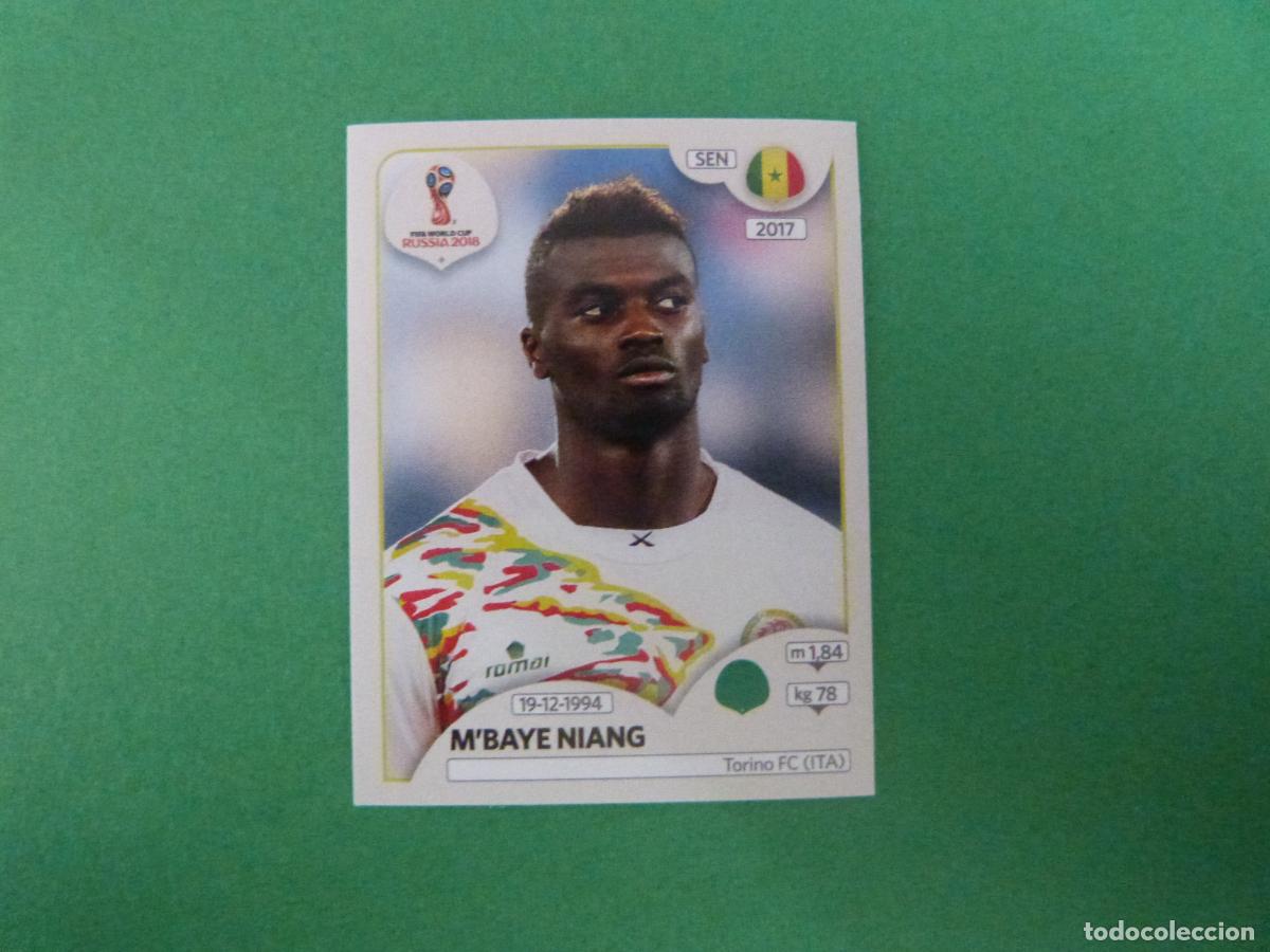 Cromos de F&uacute;tbol: CROMO FUTBOL M'BAYE NIANG SENEGAL SIN PEGAR N&ordm; 629 MUNDIAL RUSIA 2018 PANINI