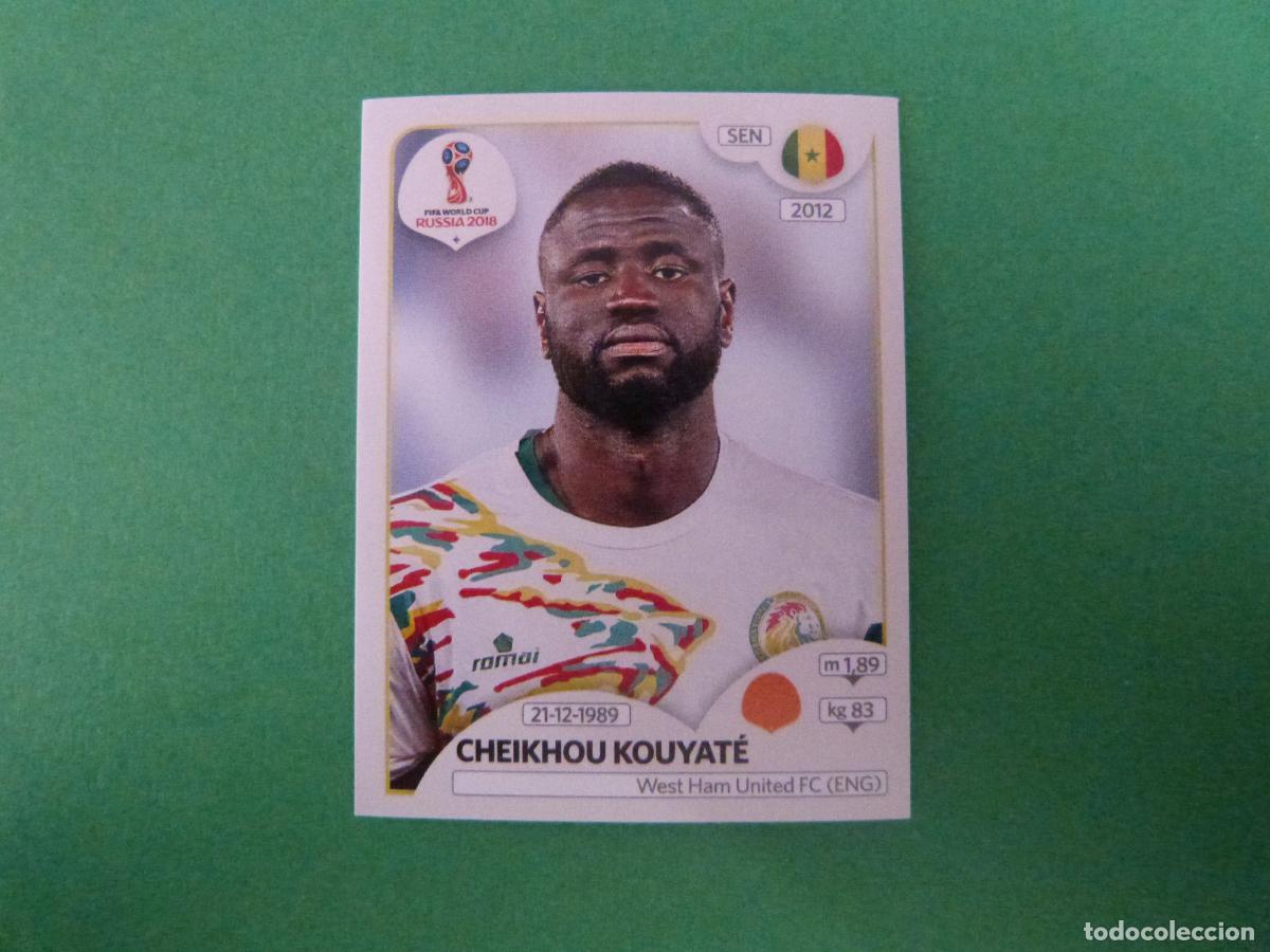 Cromos de F&uacute;tbol: CROMO FUTBOL CHEIKOU KOUYATE SENEGAL SIN PEGAR N&ordm; 622 MUNDIAL RUSIA 2018 PANINI