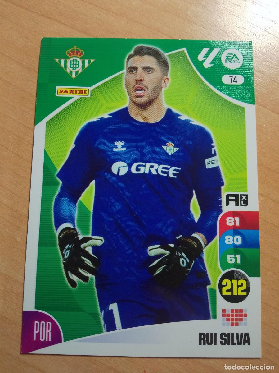 Cromos de F&uacute;tbol: 74 RUI SILVA DEL BETIS 2024 2025 ADRENALYN XL 24 25 PANINI