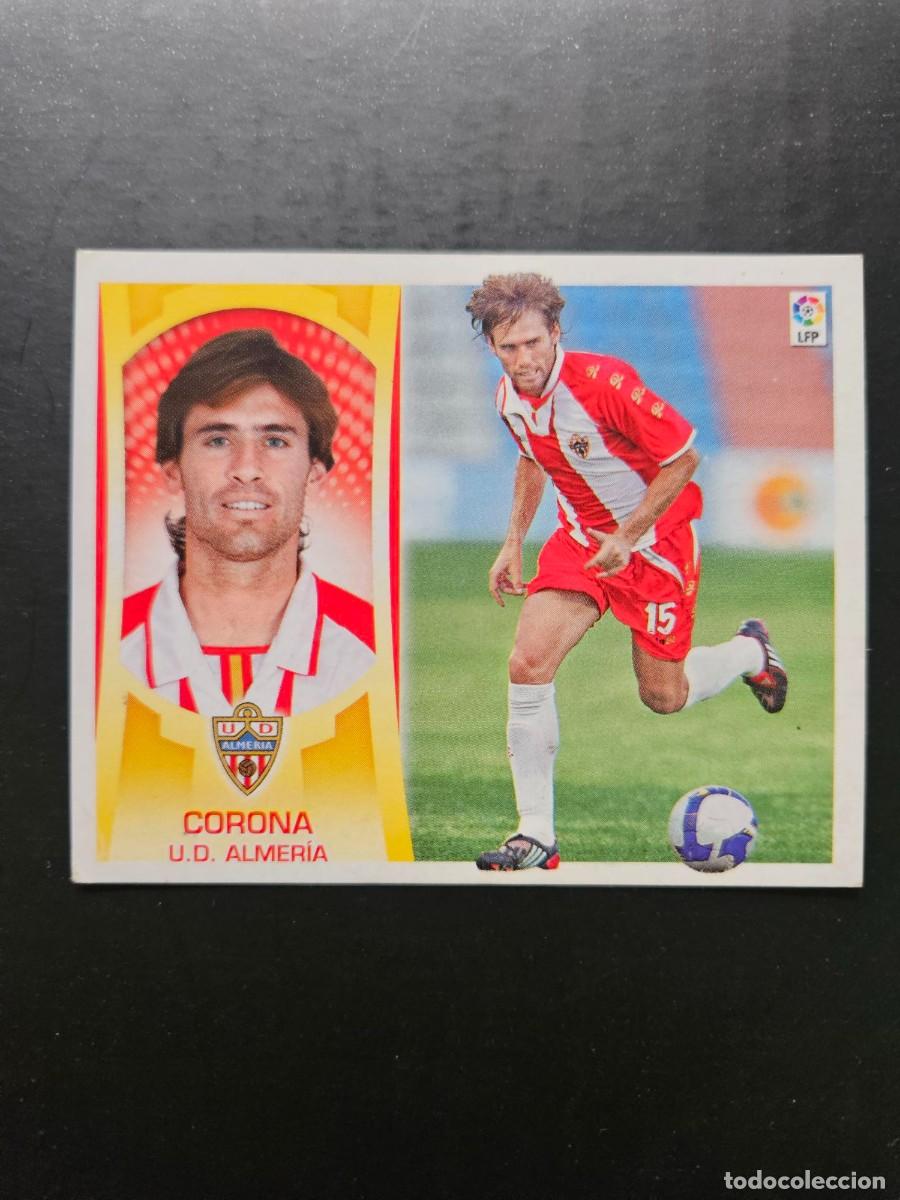 Fu&szlig;ball-Sticker: N&ordm; 10 CORONA ALMERIA LIGA ESTE 09 10 2009 2010 SIN PEGAR NUNCA PEGADO